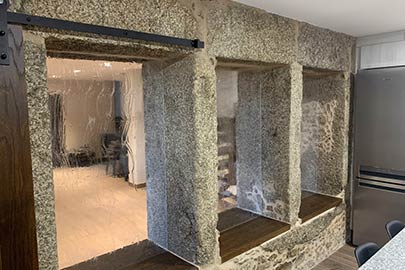 Repisas a medida en madera