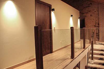 Vista general pasamanos