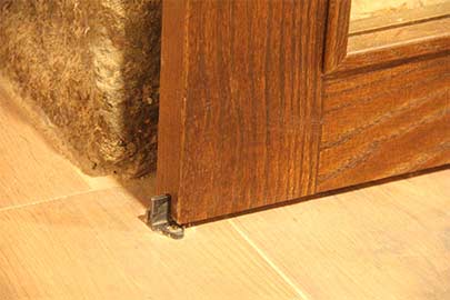 Guía puerta corredera