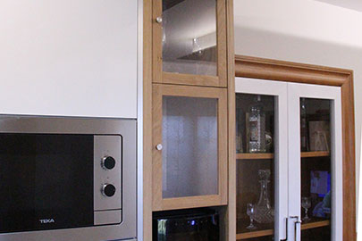 Detalle Mueble vinoteca